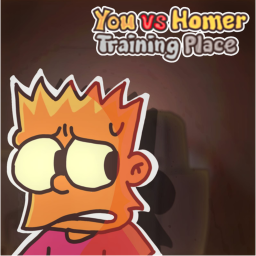You vs homer wallhop training place