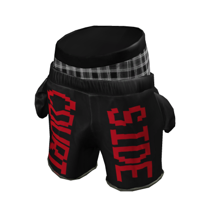 courtside - brand shorts [black] thumbnail