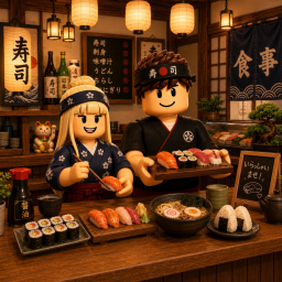 🍣 2 Player Japanese Restaurant Tycoon icon