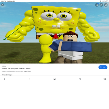 Survival the SpongeBob the killer