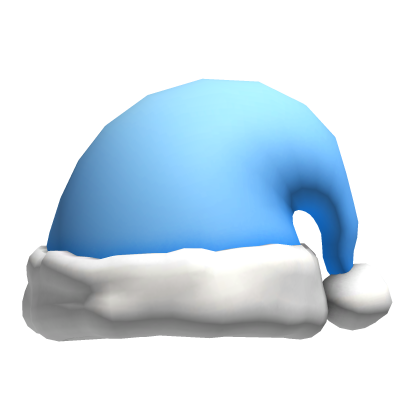 Blue Santa Hat
