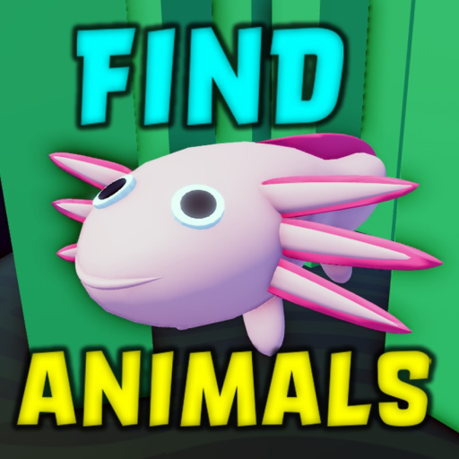 [AXOLOTL] Find The Animals (103) official Roblox game thumbnail