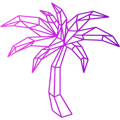 vaporwave palm tree Roblox decal