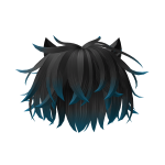 Messy Boy Hair w/ gradient