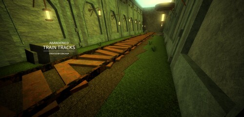 Abandoned Train Tracks - Showcase