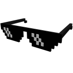 ✅Deal With it Meme Glasses