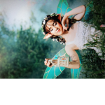 Magical fairy enchanted group