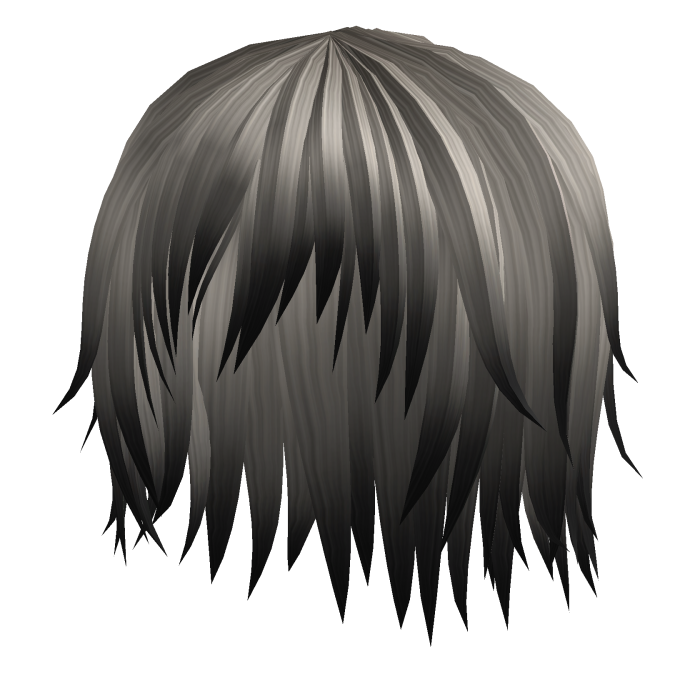 💫Platinum Silver Messy Emo Anime Vkei Punk Hair💫