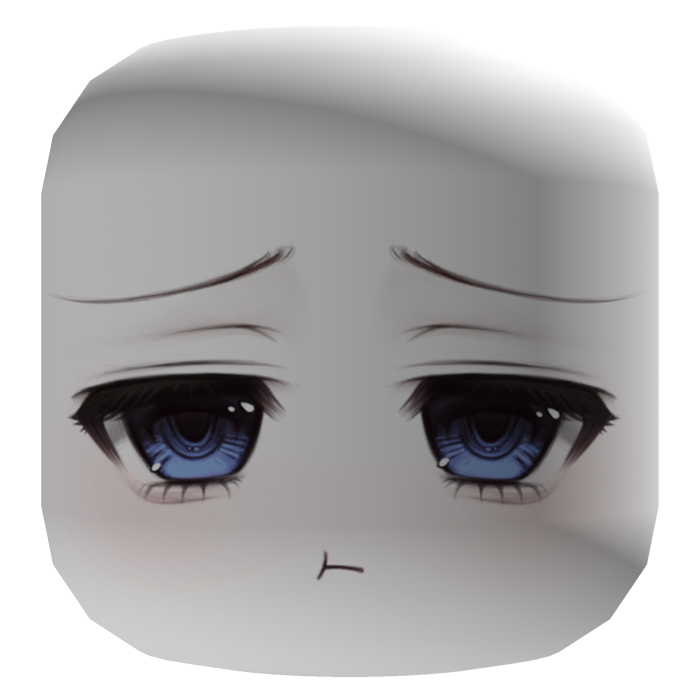 Sleepy Moe Emo Doll Face