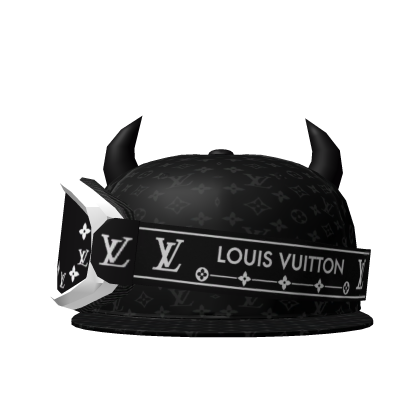 Snapback LV Cap w Motorcross Goggles