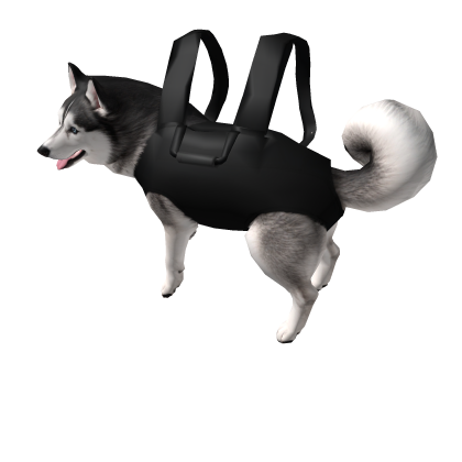 [🐶] Cute Husky Pet Backpack 