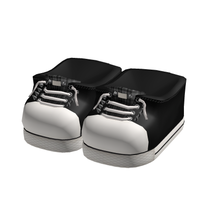 ♡ : cute grey spiked emo canvas shoes