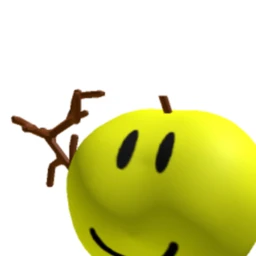 Free UGC  YELLOW APPLE ANTLERS (INGAME) icon