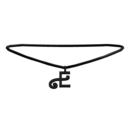 ꒰3.0꒱ BB initial necklace: E