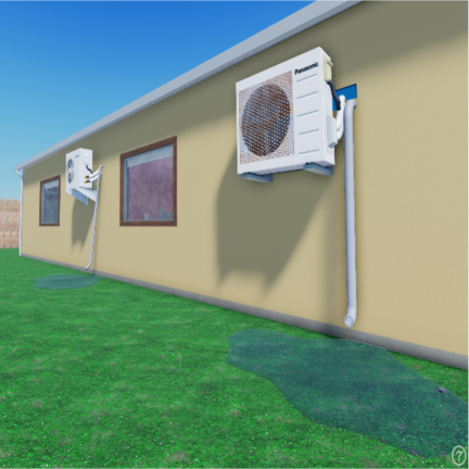 House With Air Conditioner screenshot 1