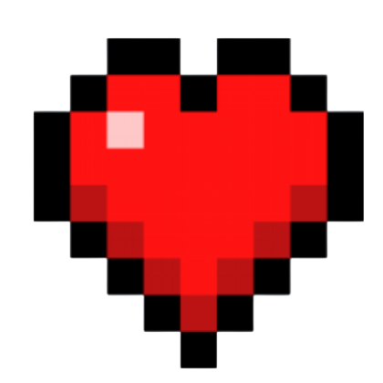 minecraft health jewel~! Roblox decal