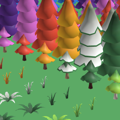 Large Low Poly Nature Pack
