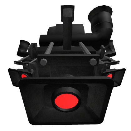 Red Big T.R.I Recording Titan Rework [Glow] Roblox item