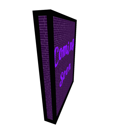 Coming Soon Sign