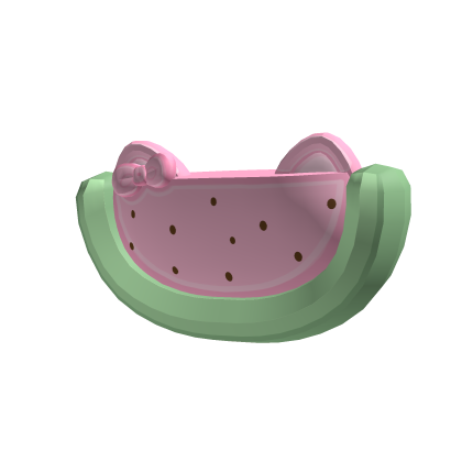 HANDHELD Kawaii Kitty Watermelon thumbnail