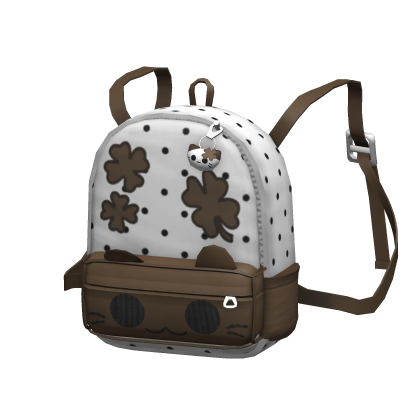 [NEW 🚨] Brown Polka Dot Cat Backpack (1.0)