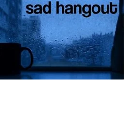 Sad hangout  icon