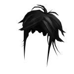 Black Manga Hero Hair