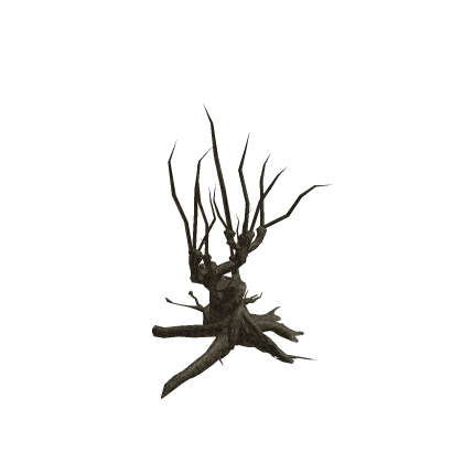 Whomping Willow Textured 3D Model