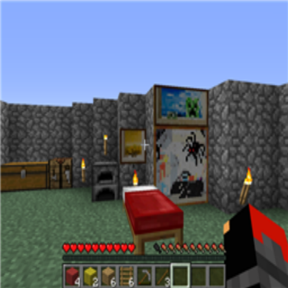 Test-_Subject_-Decal--Minecraft__House Roblox decal