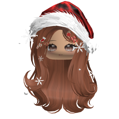 Lush Gentle Swirls w/Santa Hat (Ginger)