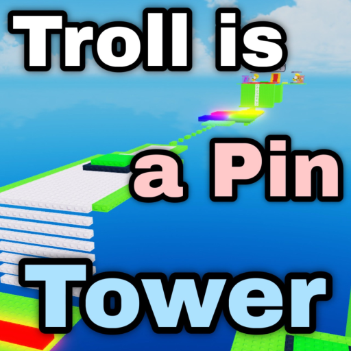 Troll is a pin tower official Roblox game thumbnail