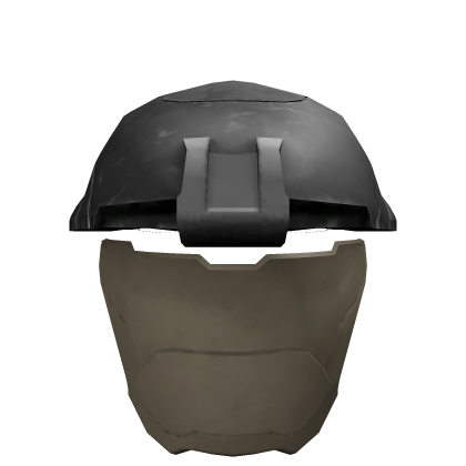 Augmented Solider's "Sunder" Black Helmet