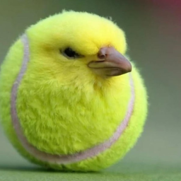 Cart Ride Into Tennis Bird