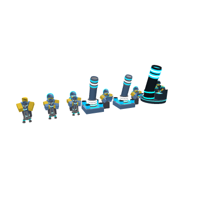 Galactic mortar skin model