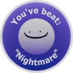 You've beat: "Nightmare"