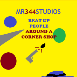 Beat Up People Around A Corner Shop