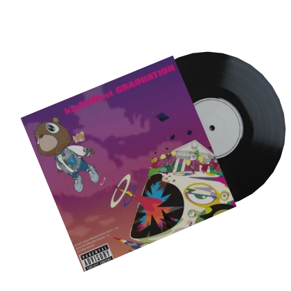 Graduation Vinyl Kanye West | Roblox Item - Rolimon's