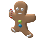 Back Gingerbread man