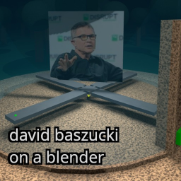 david in a blender