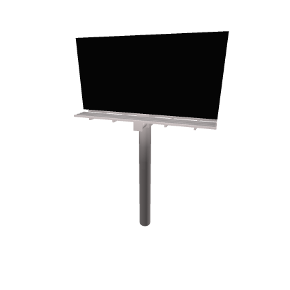 Realistic LCD Billboard with Rotating Decals