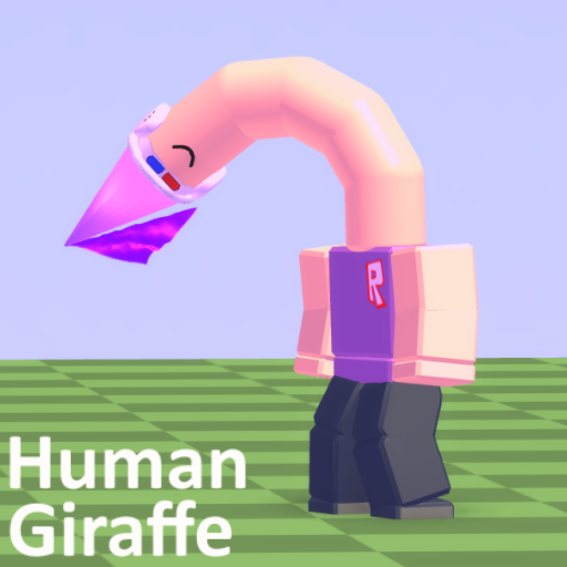 Human Giraffe official Roblox game thumbnail
