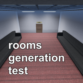 ROOMS GENERATION TEST