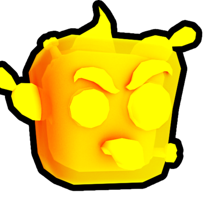 Gold Halloween Slime