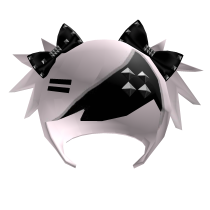 Cute Low Poly Pink Spiky Studded Hair With Clips thumbnail