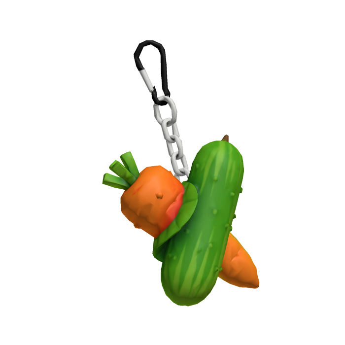 Carrot Duo Keychain