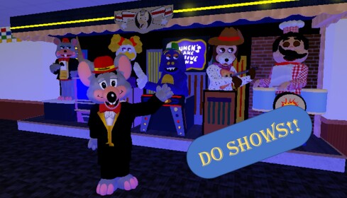 Control a Chuck E Cheese Road Stage