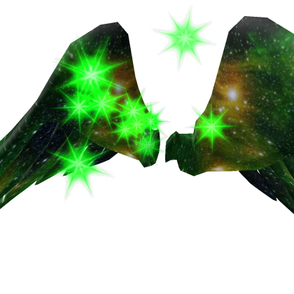 Galaxy Green Wings