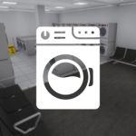 Public laundry simulator