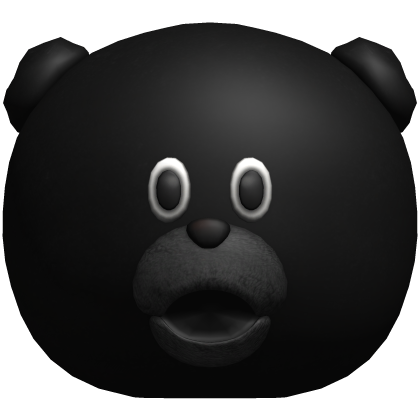 wonderful black bear hat