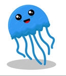 Cartoon jellyfish Games